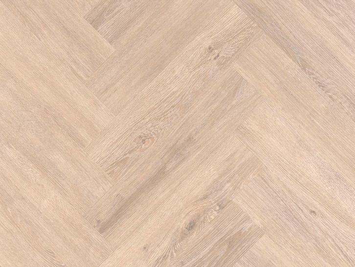 Plak PVC Visgraat licht natuurlijk eiken € 12 / m², Huis en Inrichting, Stoffering | Vloerbedekking, 50 tot 75 m², Nieuw, Overige typen