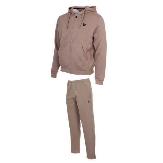 Donnay Donnay Heren - Joggingsuit Rens - Taupe Grey, Kleding | Heren, Broeken en Pantalons, Nieuw, Verzenden