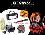 Halloween Set Chucky Met Rookmachine, RGB Parspot En, Muziek en Instrumenten, Licht en Laser, Nieuw, Overige typen, Verzenden
