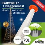 Fairybell 6 meter (900, 1200 of 2000 leds) met Polyester, Nieuw