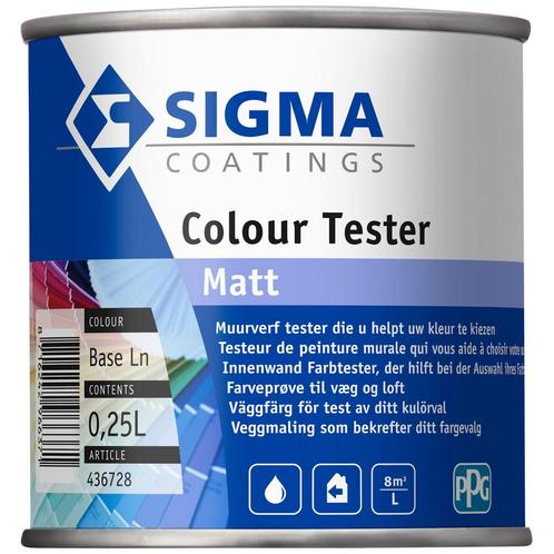 Colour Tester 250 ml, Doe-het-zelf en Verbouw, Verf, Beits en Lak, Nieuw, Ophalen of Verzenden