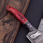 Keukenmes - Chefs knife - Gevouwen staal, Pakka-hout -, Antiek en Kunst