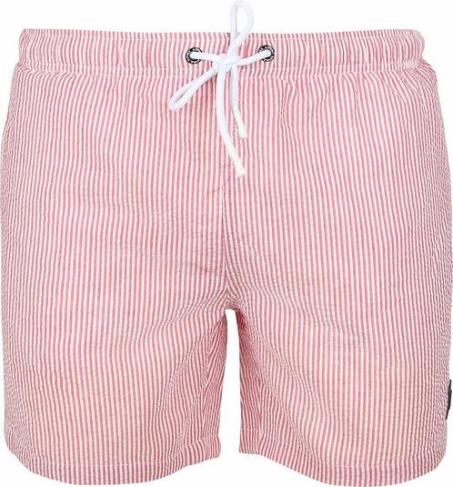 Suitable Zwembroek Stripe Seersucker Rood maat L Heren, Kleding | Heren, Broeken en Pantalons, Rood, Nieuw, Maat 52/54 (L), Verzenden
