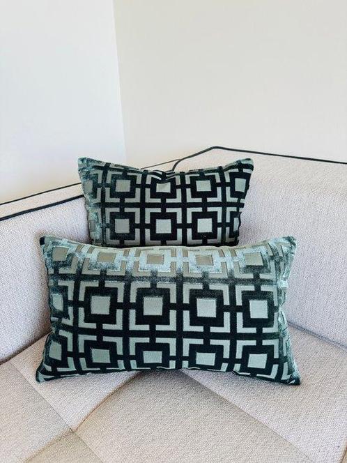 Luxe zijden kussensloop - Kussen (4), Antiek en Kunst, Antiek | Kleden en Textiel