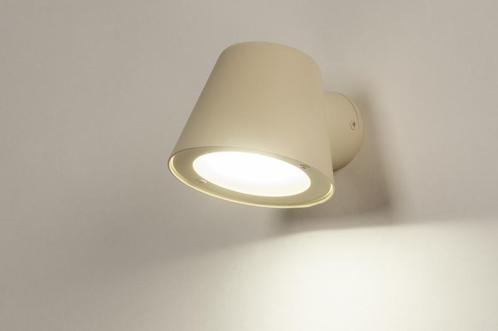 Rietveld Wandlampen - Beige, Zand - Metaal, Aluminium, Huis en Inrichting, Lampen | Wandlampen, Verzenden
