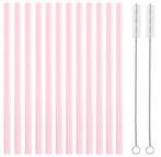 Fako Bijoux® - Siliconen Rietjes Pastel -  12 Herbruikbare, Verzenden, Nieuw