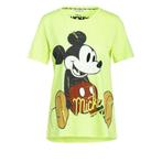 Frogbox • neon geel shirt met Mickey • 36, Kleding | Dames, Tops, Nieuw, Frogbox, Maat 36 (S), Verzenden