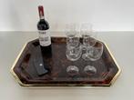 Dienblad - Perspex - Grote (60 cm) lucite schaal met een