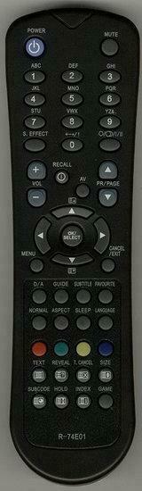 Daewoo R-74E01 afstandsbediening, Audio, Tv en Foto, Afstandsbedieningen, Verzenden