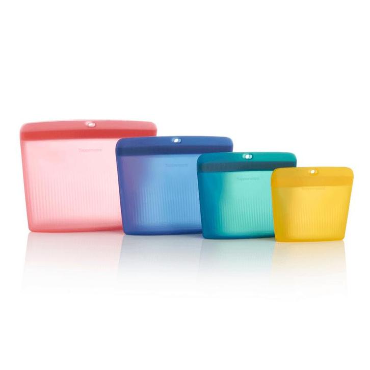 Tupperware 4 Ultimate Silicone Bags, Huis en Inrichting, Keuken | Tupperware, Nieuw, Ophalen of Verzenden