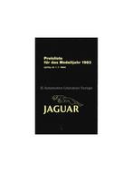 1983 JAGUAR PRIJSLIJST DUITS, Boeken, Nieuw, Author