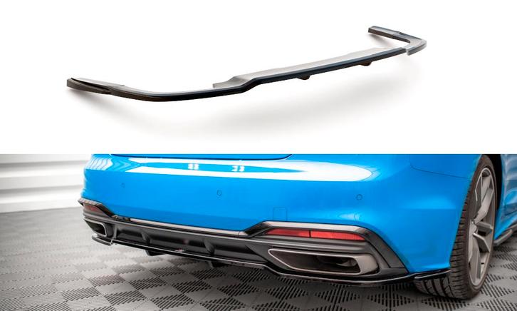 Diffuser Audi A5 5F FL S-Line Maxton Glans Zwart, Auto-onderdelen, Carrosserie en Plaatwerk, Ophalen of Verzenden