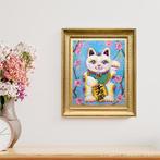 infinity artist NAO from JAPAN - Maneki Neko UME / Painted