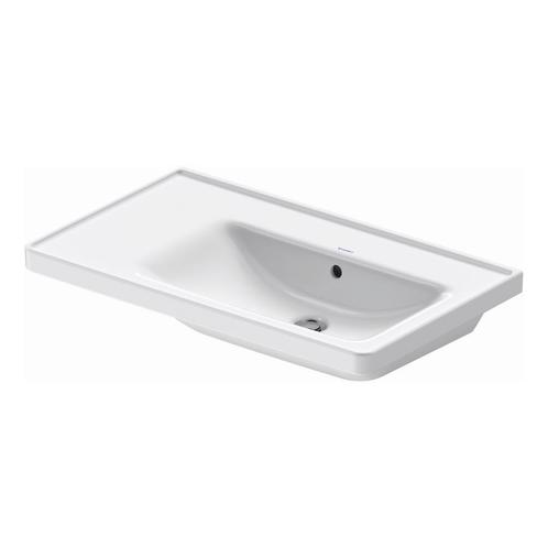 Wastafel Duravit D-Neo Rand Overloop Kraanvlak Zonder, Doe-het-zelf en Verbouw, Sanitair, Overige typen, Nieuw, Ophalen of Verzenden