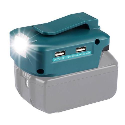 USB Adapter voor accu  Makita LXT 18V, Doe-het-zelf en Verbouw, Overige Doe-het-zelf en Verbouw, Nieuw, Verzenden