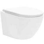 REA Compact rimless toilet - Glanzend wit - Tornado spoel..., Ophalen of Verzenden, Nieuw