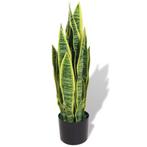 vidaXL Kunst sanseveria plant met pot 65 cm groen, Verzenden, Nieuw