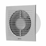 Europlast badkamerventilator standaard 125 mm zilver met, Doe-het-zelf en Verbouw, Ophalen of Verzenden, Nieuw