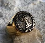AJS - Israëlische Menora Joods teken hypoallergeen, Antiek en Kunst