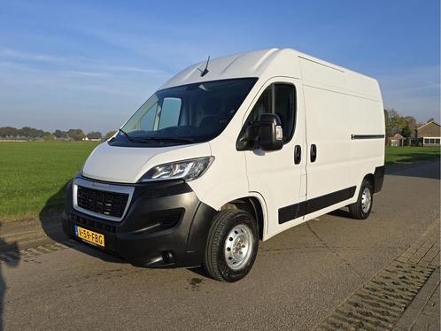 Peugeot Boxer 335 2.2 BlueHDi L2 H2, Auto's, Bestelauto's, Onderhoudsboekje, Lease, Zwart, Handgeschakeld, Wit, Peugeot, Financial lease