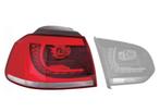 Achterlicht links buiten VW Golf VI GTD/GTI 09-12 LED donk.., Nieuw, Ophalen of Verzenden