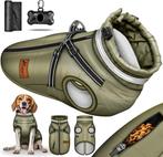 Hondenjas - Hondentrui - Winter - M - Groen - TRESKO®, Dieren en Toebehoren, Hondenkleding, Verzenden, Zo goed als nieuw