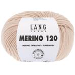 Lang Yarns Merino 120 - 127 abrikoos - Merinowol Garen, Ophalen of Verzenden, Nieuw