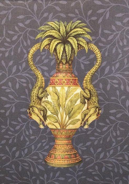 Stof Vazen Paradijs Exclusieve Limited edition - 300x280cm, Antiek en Kunst, Antiek | Kleden en Textiel