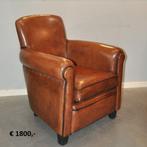 Schapenleren banken en fauteuils, Huis en Inrichting, Zo goed als nieuw, Leer