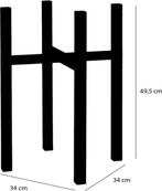 2dekans | Mica Decorations Ascot Plantenstandaard XL - L34 x, Huis en Inrichting, Kamerplanten, Ophalen of Verzenden