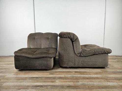 Fauteuil - Modulaire stoffen fauteuils - Textiel - Set, Antiek en Kunst, Kunst | Designobjecten