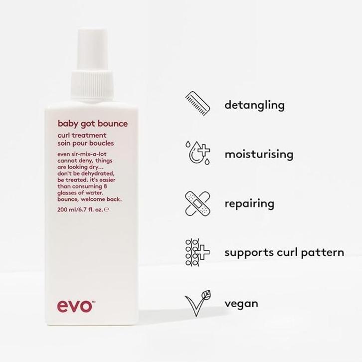 EVO Baby Got Bounce Curl Treatment 1000ml, Sieraden, Tassen en Uiterlijk, Uiterlijk | Haarverzorging, Haarverzorger of -hersteller