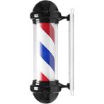 Gabbiano Barbershop Wandlamp – Grote Zwarte Barber Pole met, Ophalen of Verzenden, Nieuw