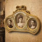 Fotolijst - Hout, Goudkleurige portretlijsten van hoge