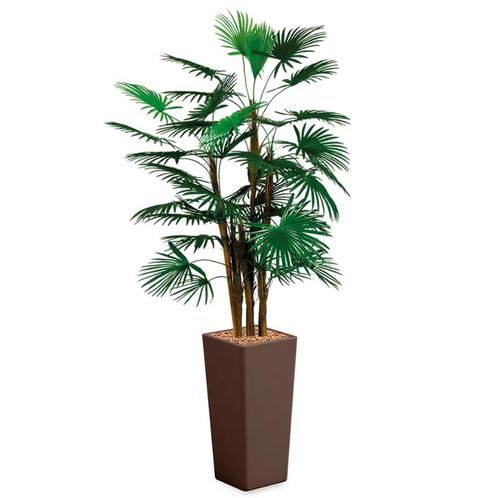 Rhapis Palm kunstplant, H185cm, Huis en Inrichting, Kamerplanten, Ophalen of Verzenden