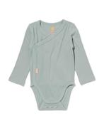 HEMA Newborn meegroei overslagromper rib met bamboe stretch, Verzenden, Nieuw