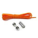 Elastische schoenveters - metalen sluiting - oranje, Ophalen of Verzenden, Nieuw