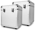 Platenkoffer set voor 150 platen - Power Dynamics RC100 Zilv, Nieuw, Verzenden