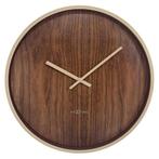 Wandklok NE3330BR, Huis en Inrichting, Woonaccessoires | Klokken, Verzenden, Nieuw