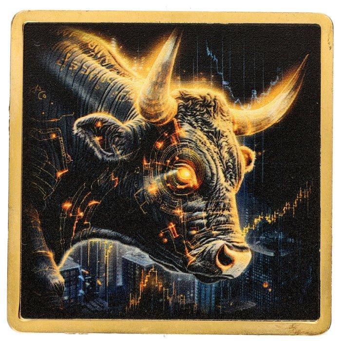 Duitsland. ND - Bull & Bear 1 Oz (Zonder Minimumprijs), Postzegels en Munten, Munten | Europa | Niet-Euromunten