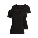 HUGO underwear T-shirt TWIN met verticale logoprint, Kleding | Dames, Verzenden, Nieuw