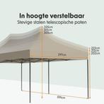 2dekans | LifeGoods Partytent - Opvouwbaar - 3x6 m - Easy Up, Tuin en Terras, Ophalen of Verzenden, Zo goed als nieuw
