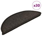vidaXL Trapmatten zelfklevend Sisal-Look 30 st 56x17x3 cm, Verzenden, Nieuw