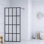 vidaXL Inloopdouchewand 90x195 cm mat gehard glas, Doe-het-zelf en Verbouw, Sanitair, Verzenden, Nieuw