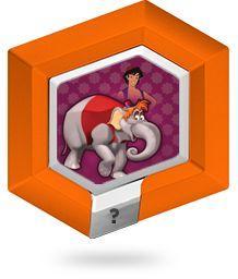 Disney Infinity 1.0 Power Disc Aladdin-Elephant Abu, Verzamelen, Beelden en Beeldjes, Zo goed als nieuw, Ophalen of Verzenden