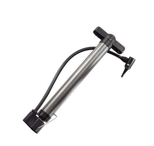 Fietspomp Mini 30 Cm Zilver, Fietsen en Brommers, Fietsaccessoires | Overige Fietsaccessoires, Nieuw, Ophalen of Verzenden