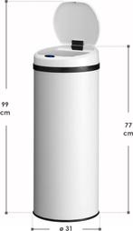 2dekans | Automatische Prullenbak / Afvalemmer /, Huis en Inrichting, Woonaccessoires | Prullenbakken, Ophalen of Verzenden, Zo goed als nieuw