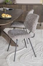 Stoel Eleonora JON Taupe *NIEUW* Eetkamerstoel 95990, Huis en Inrichting, Stoelen, Overige kleuren, Nieuw, Ophalen of Verzenden