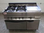 Gasfornuis met 4 branders, bakplaat en oven, B110 x D65 x, Witgoed en Apparatuur, Gebruikt