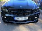 Front Splitter Spoiler voor Mercedes C Klasse W204 C63 AMG, Nieuw, Ophalen of Verzenden, Bumper, Mercedes-Benz